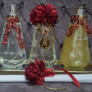 Kit apaixonante com difusor, sabonete líquido e home spray 250ml